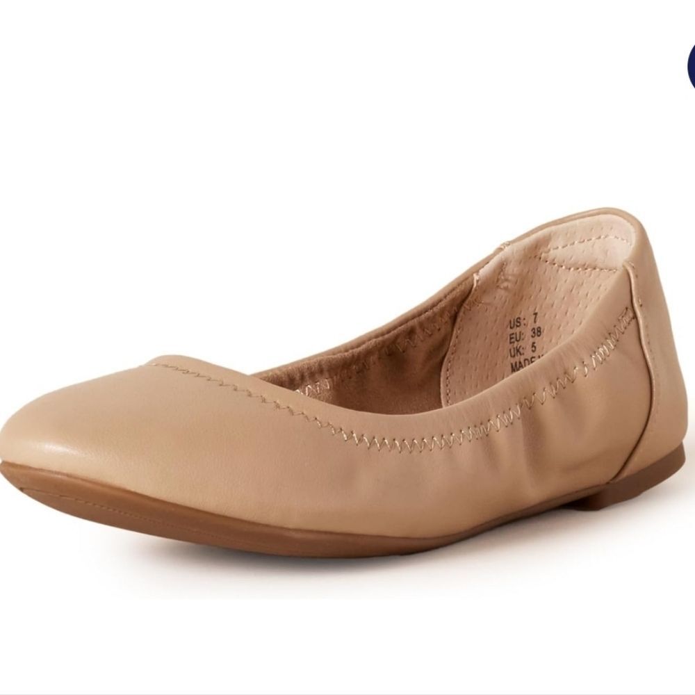 Amazon Essentials Beige Flats